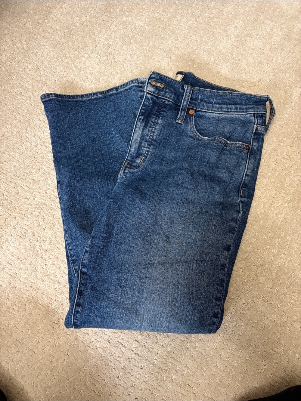 Classic women’s mid rise kick out Jeans